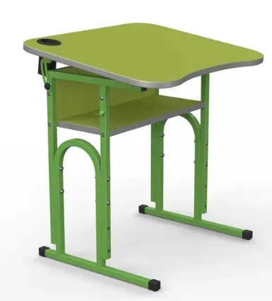 Стіл учнівський 05 №4-6/700х585 рег. нахил МФ Вересень